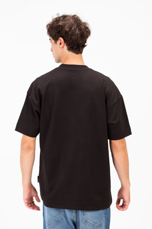 Men's Basic Tomato Oversized T-Shirt With Short Sleeves And Crew Neck