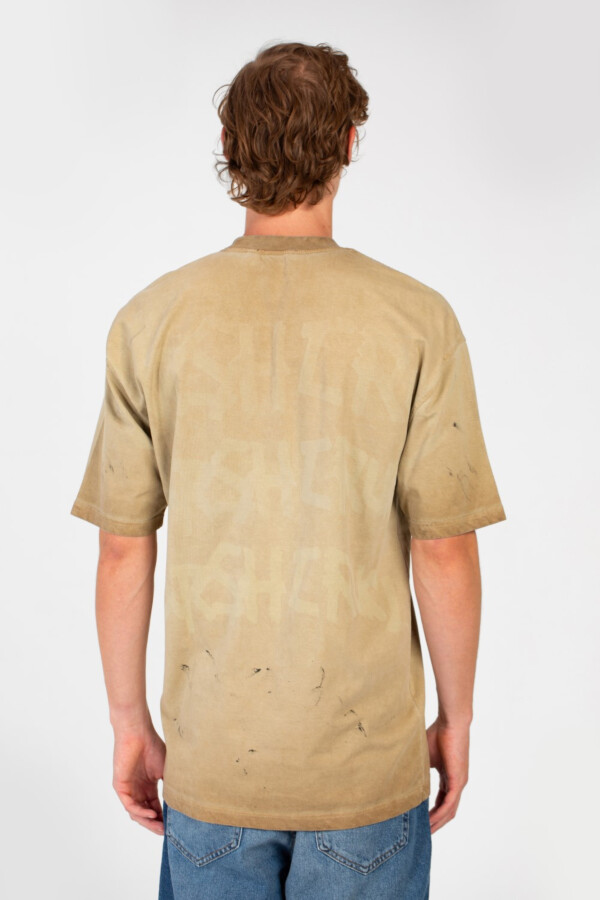 Men's Bolivar Oversized Short Sleeve Crew Neck Printed T-Shirt