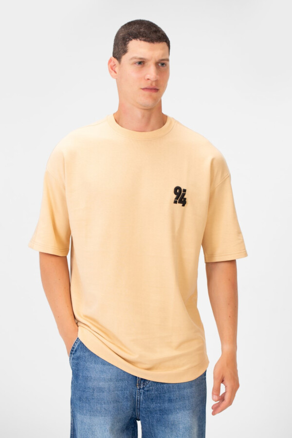 Men's Summer Melton Oversize Printed Half Sleeve Round Neck T-Shirt Comfortable Material