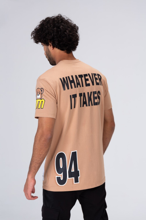 Mens T-shirt Made Of Soft Cotton With A Modern Print