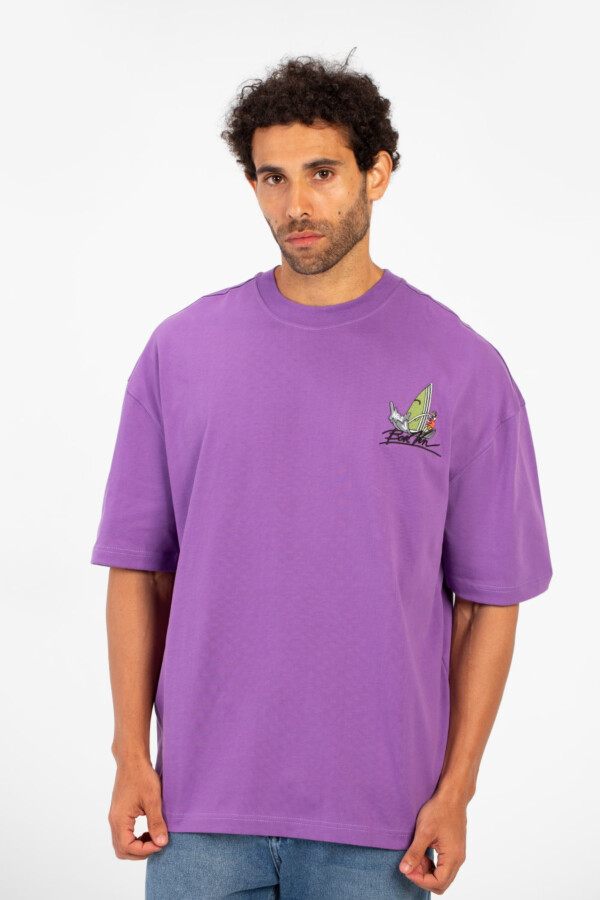 Men's Summer Graphic Print Oversized Round Neck Short Sleeve T-Shirt