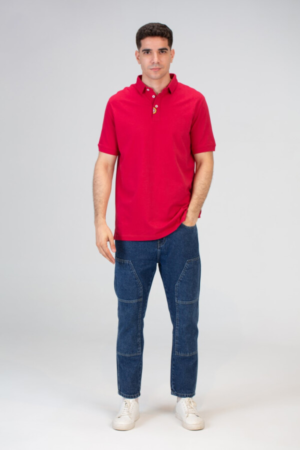 Mens Plain Slim Fit Short Sleeve Polo T-Shirt