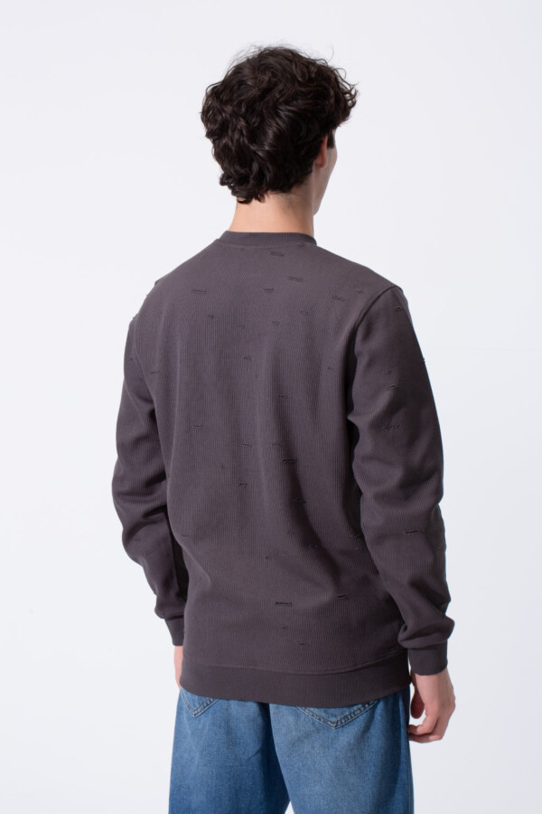 Men's Crew Neck Slim Fit Long Sleeve Sweatshirt