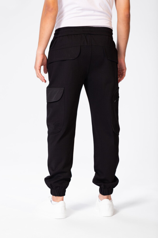 Men's Plain Sweatpants With Drawstring At The Waist And Pockets
