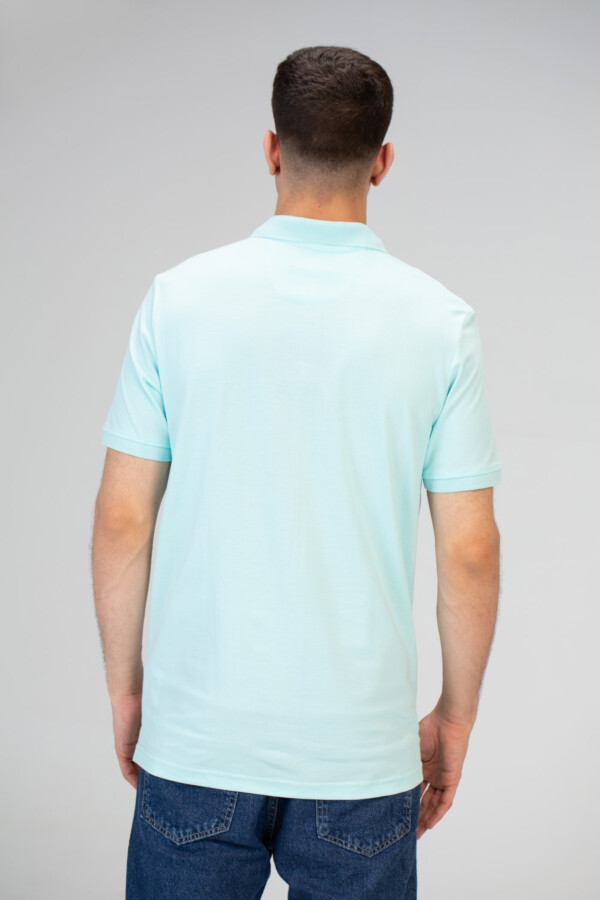 Mens Slim Fit Polo T-shirt With Half Sleeves And Front Print