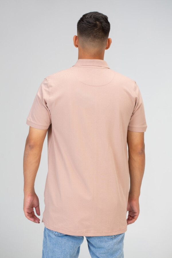 Mens Slim Fit Polo T-shirt With Half Sleeves And Front Print