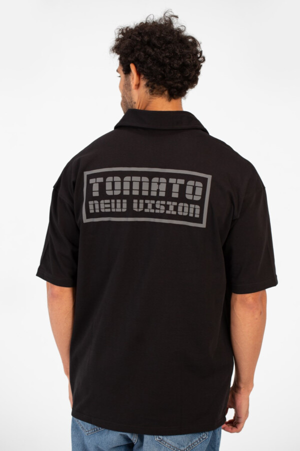 Men's Tomato Bolivar Print Polo T-Shirt Regular Fit Half Sleeve