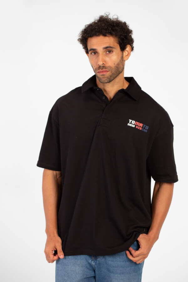 Men's Tomato Bolivar Print Polo T-Shirt Regular Fit Half Sleeve