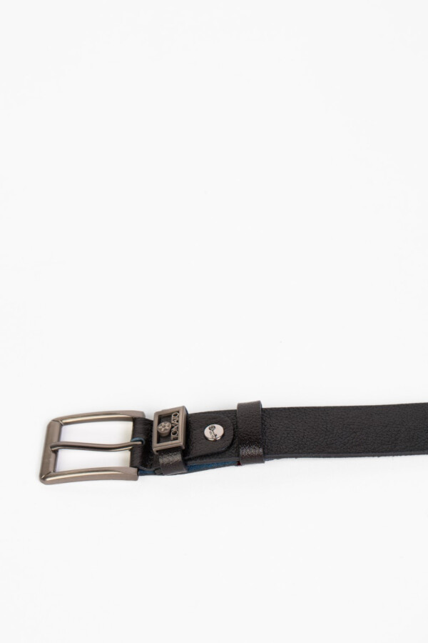 Men's Plain Leather Casual Belt With Basic Details