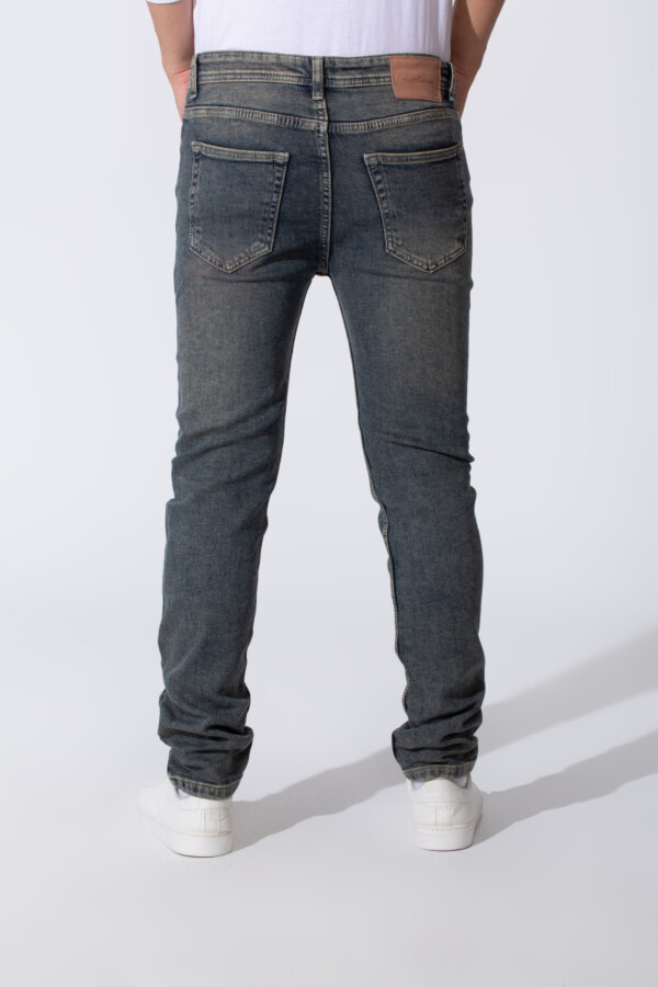 Men's Used Slim Fit Tomato Five Pocket Modern Jeans