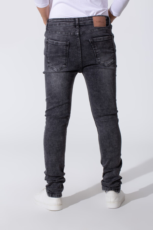 Men's Slim Fit Jeans Pants With A Tomato Badge On The Back