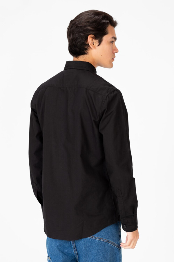Men's Basic Slim Fit Long Sleeve Shirt