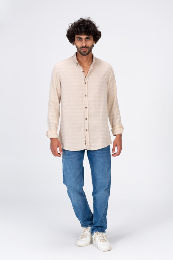 Mens Basic Shirt With Long Sleeves And Basic Colors