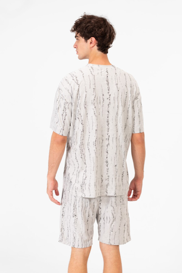 Men's Outfit Set Made Of High Quality Breathable Fabric T-shirt And Short