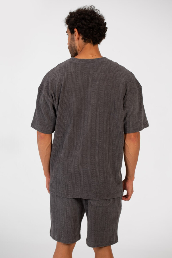 Men's Summer Comfortable Daily Outfit Set Round Neck Half Sleeve T-Shirt And Short