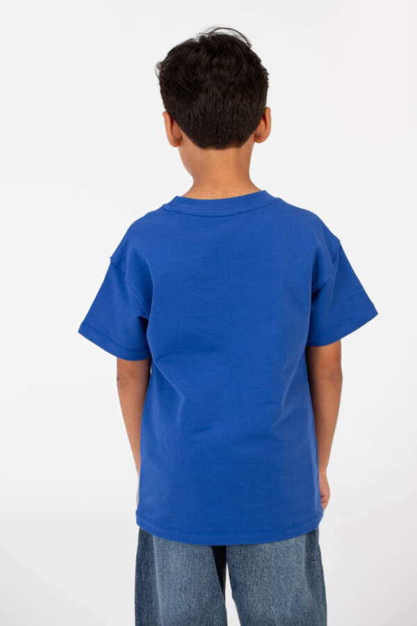 Boy's Summer Milton Oversized Short Sleeve Text Print T-Shirt