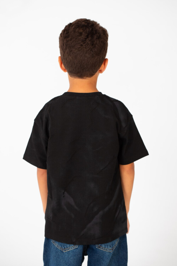 Boy's Round Neck Oversized Short Sleeves T-shirt In High Quality Material