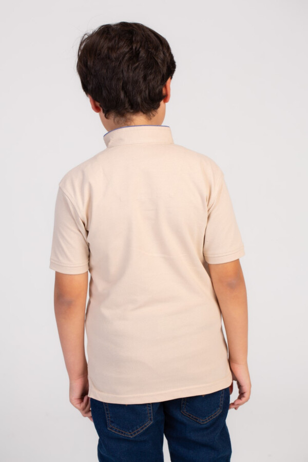 Boys Polo Casual Basic Cotton Crafted From Soft Cotton For All-day Comfort T-shirt