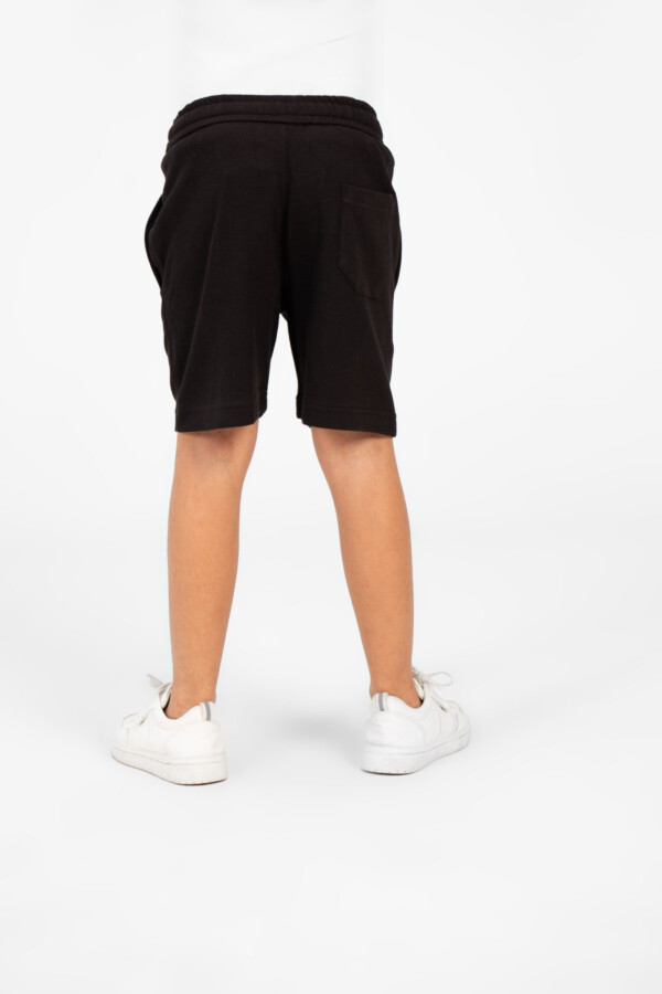 Boy's Milton Short With Elastic Waistband And Side Pockets In Modern Design