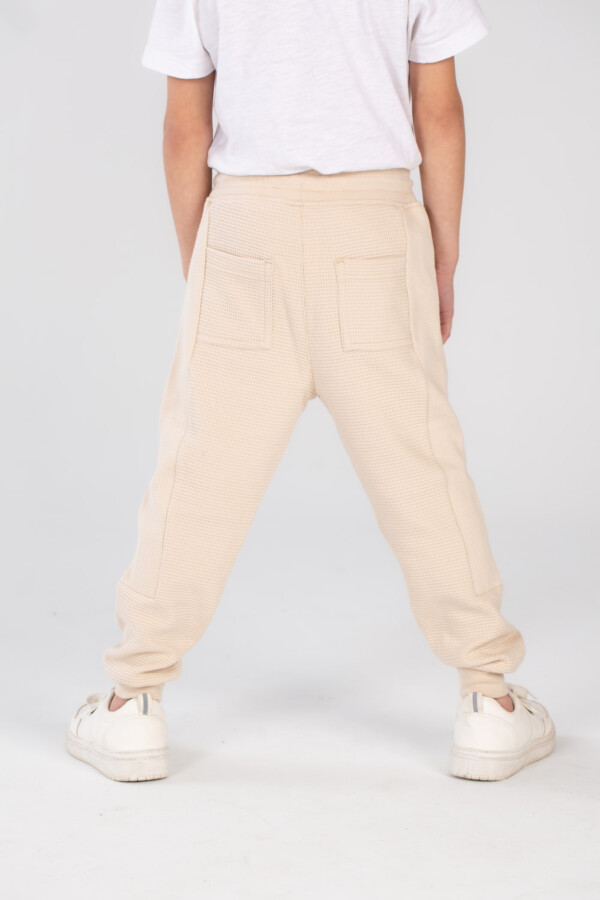 Boy's Slim Fit Sports Unique Cut Basic Baggy Sweatpants