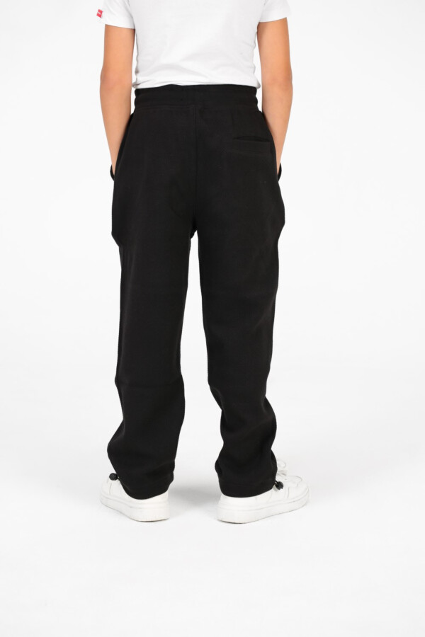 Boy's Basic Elastic Waistband Drawstring Sweatpants