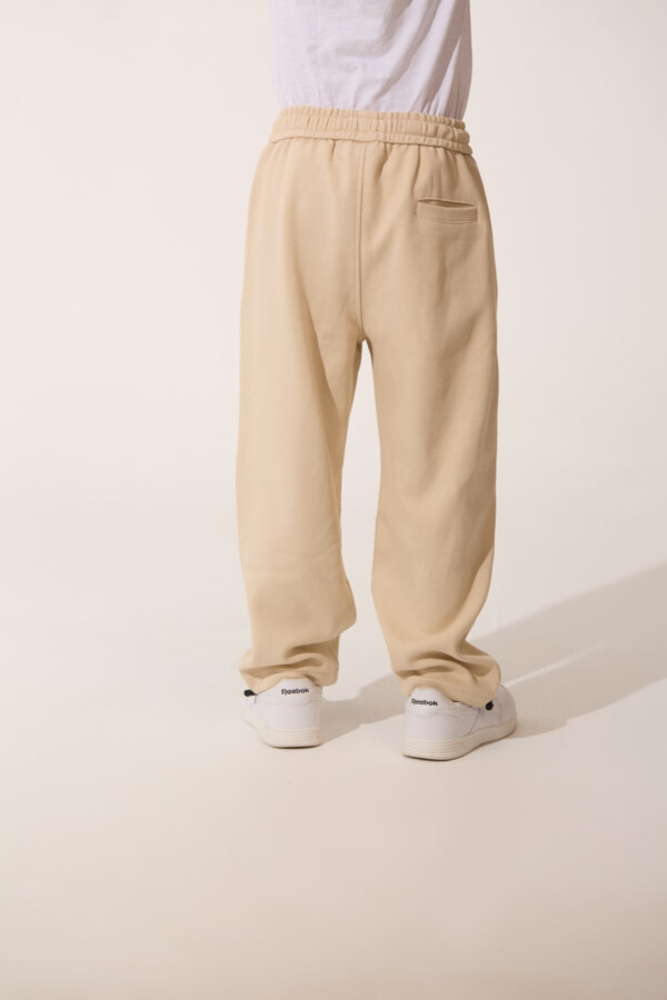 Boy's Milton Wide Leg Basic Comfort Fit Drawstring Sweatpants