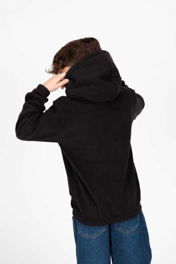 Boy's Tomato Half Zip Hooded Sweatshirt