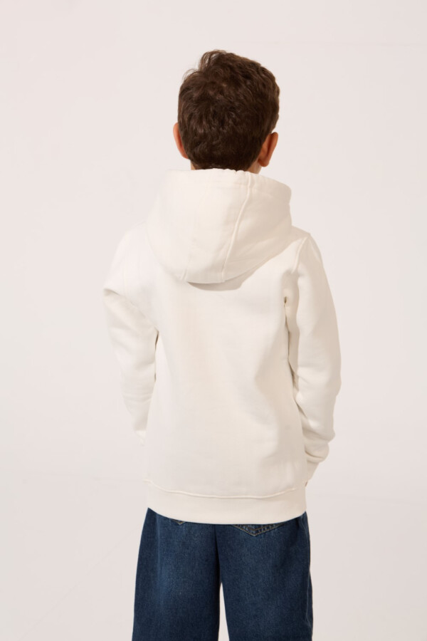 Boy's Tomato Slim Fit Hoodie Sweatshirt With Front Kangaroo Pocket And Long Sleeves