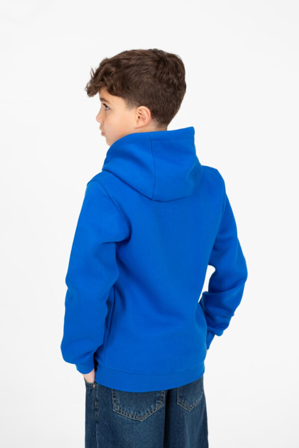 Boy's Tomato Full Zip Hood Sweatshirt