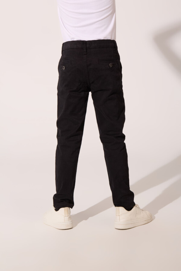 Boy's Slim Fit Classic Modern Gabardine Pants