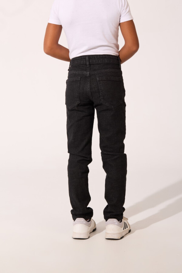 Boy's Slim Fit Basic 5 Pockets For Everyday Jeans Pants