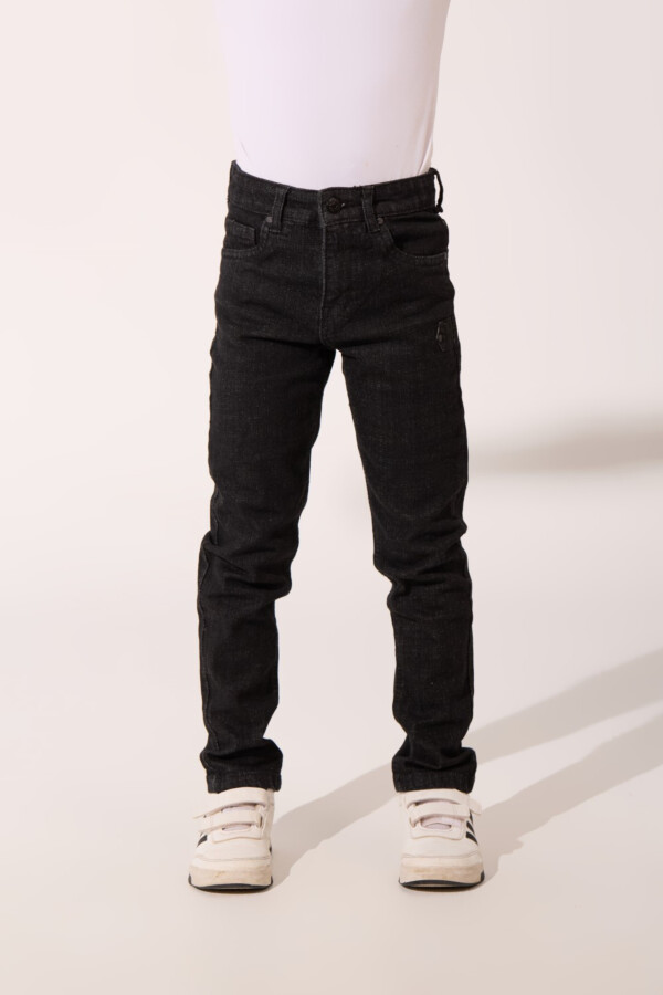 Boy's Slim Fit Basic 5 Pockets For Everyday Jeans Pants