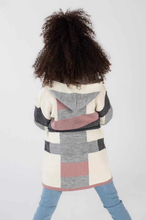 Girl's Long Sleeve Wool Regular Fit High Neck With under Shirt Outfit