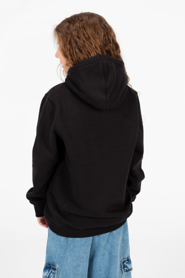 Girl's Front Print Hoodie Sweatshirt With Kangaroo Pocket