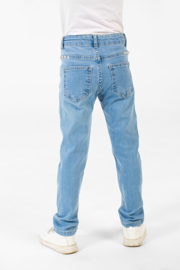 Girl's Pauline Laser Five Pocket Jeans Pants In A Modern Comfortable Fit