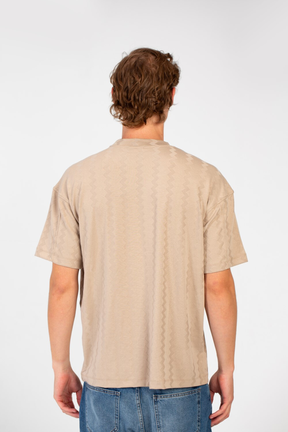 Men's Regular Fit Short Sleeves Basic Details T-shirt With High Quality Modern Design 