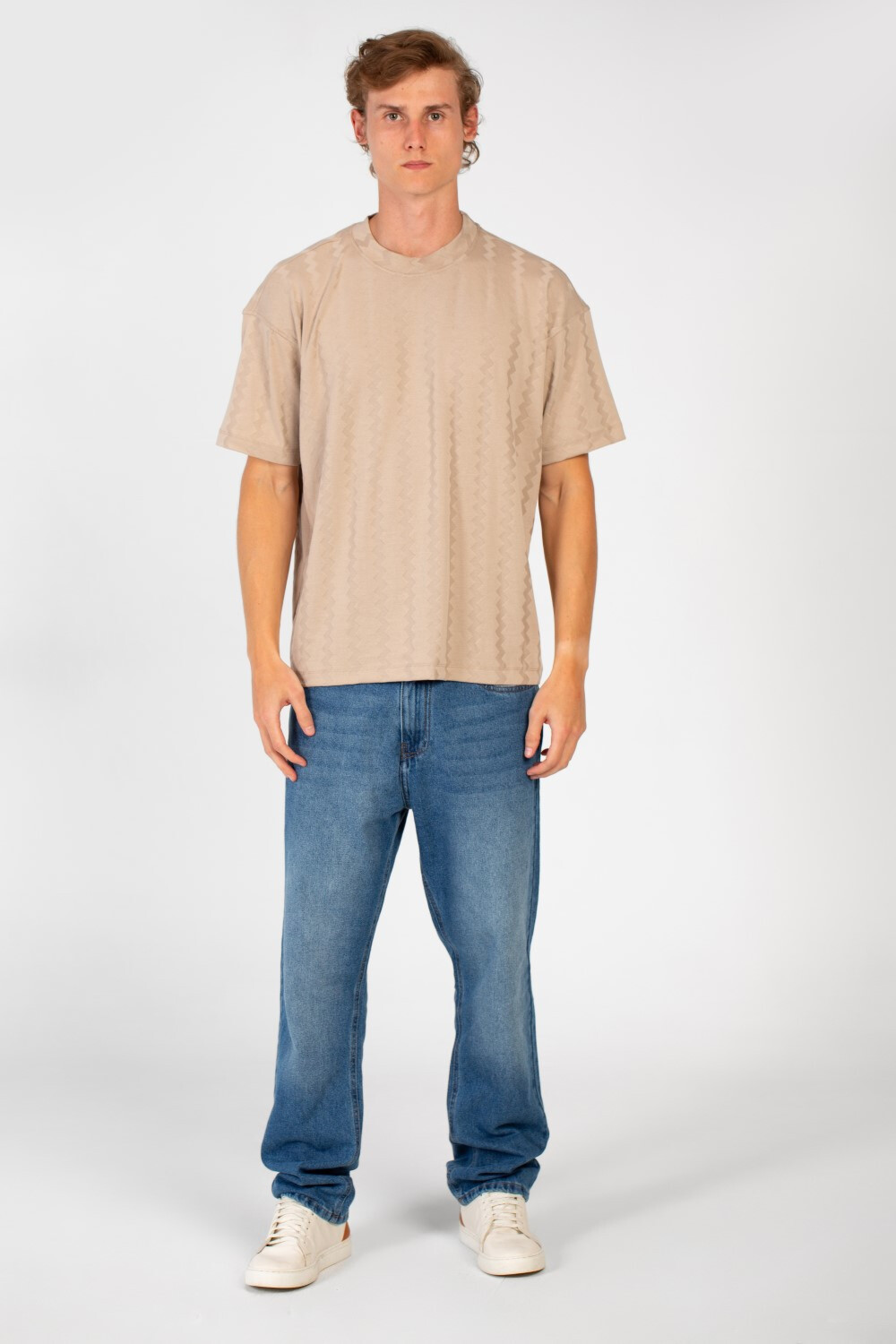 Men's Regular Fit Short Sleeves Basic Details T-shirt With High Quality Modern Design 