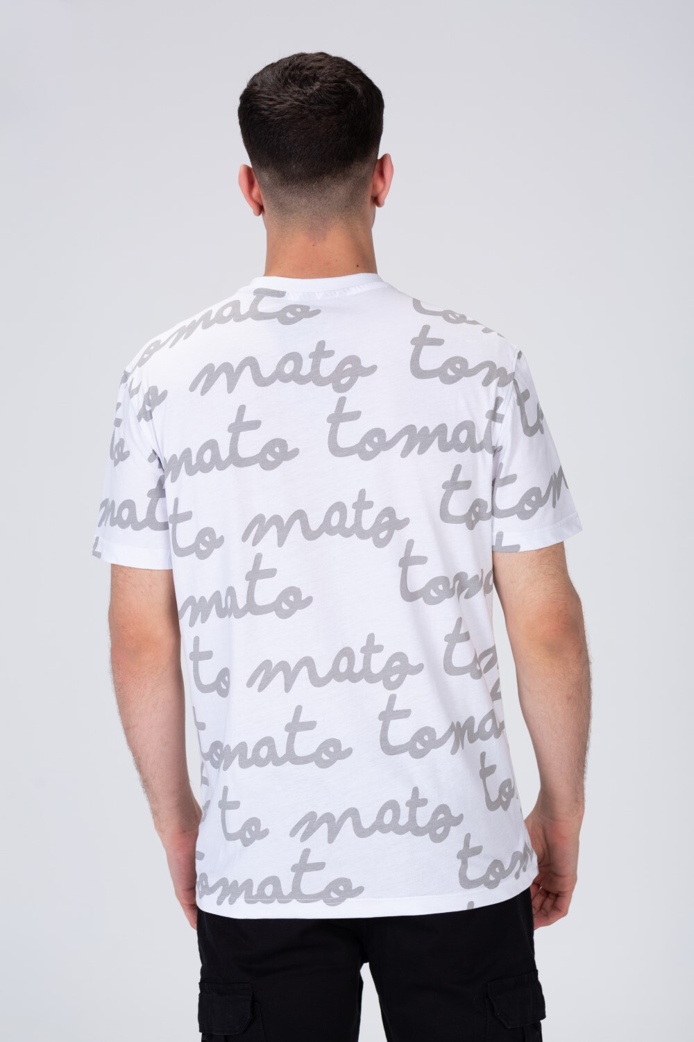 Mens Tomato Printed T-shirt With Comfortable Material