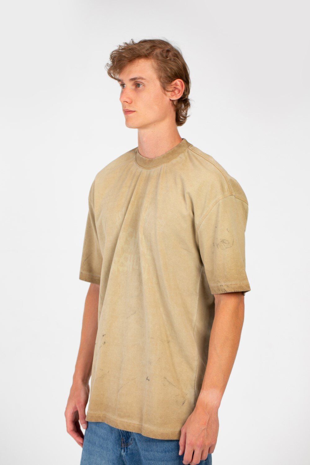 Men's Bolivar Oversized Short Sleeve Crew Neck Printed T-Shirt