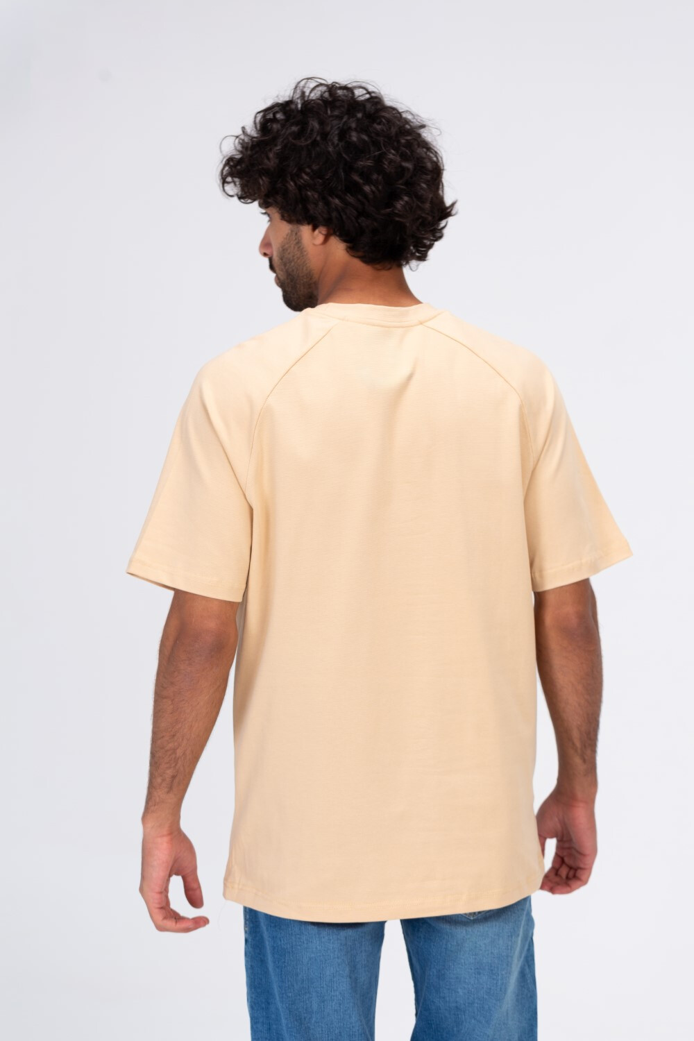 Mens Regular Fit Half Sleeves T-shirt Printed On The Front With Enjoy The Moment Print