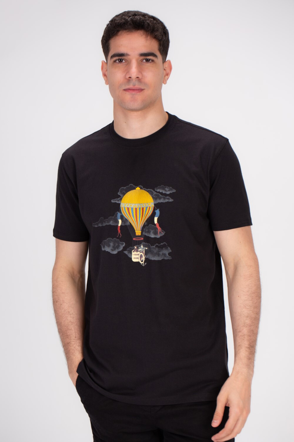 Men's Front Printed Regular Fit Made Of Soft Cotton T-shirt Perfect For Casual Days Or A Night out With Friends