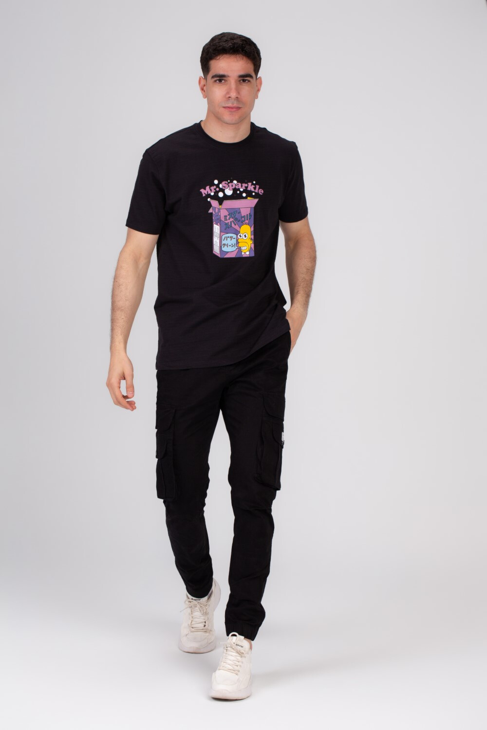 Men's Front & Back Printed Regular Fit Made Of Soft Cotton For Ultimate Comfort T-shirt