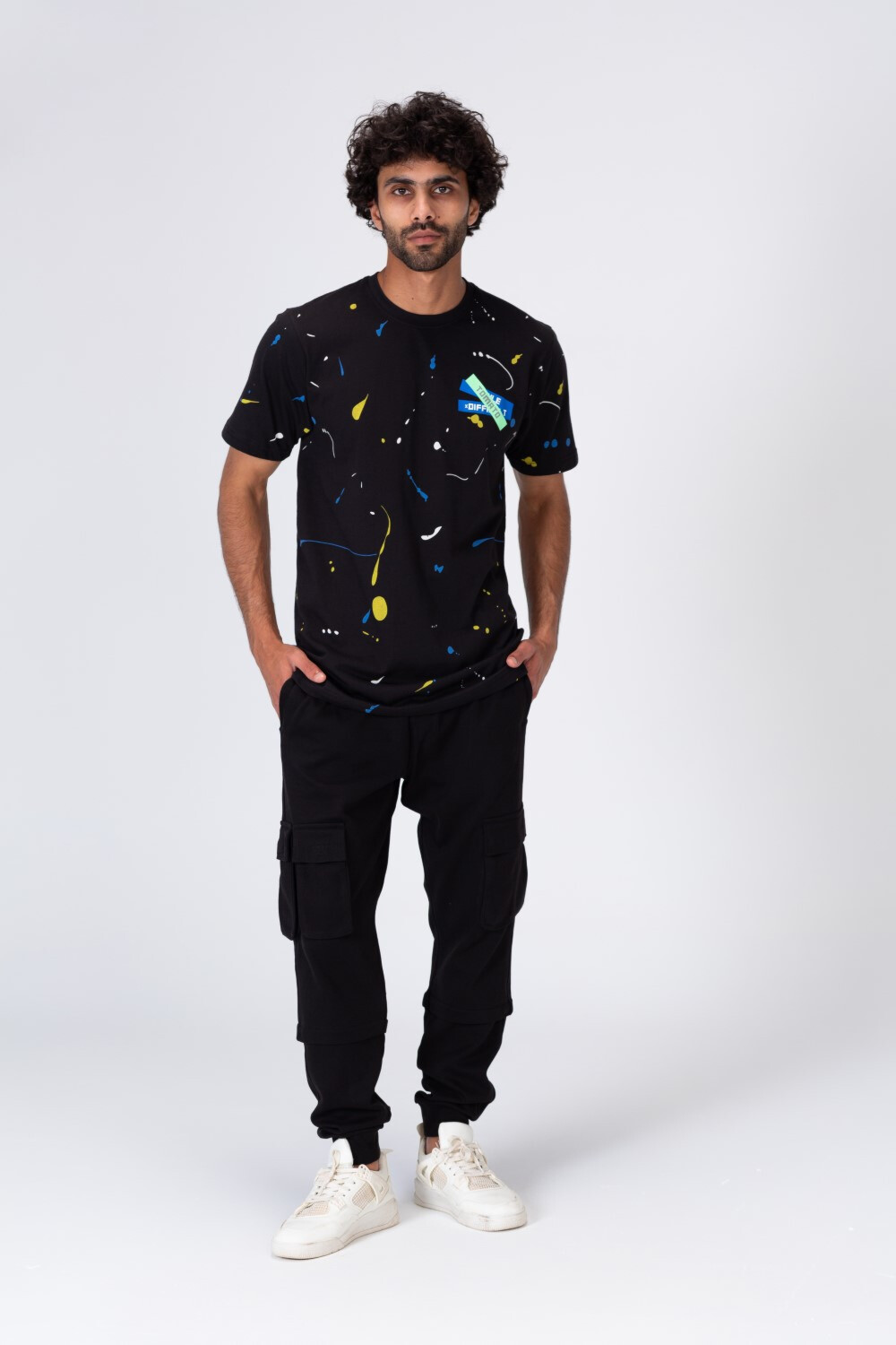Mens T-shirt Printed In Trendy Colors And Comfortable Material