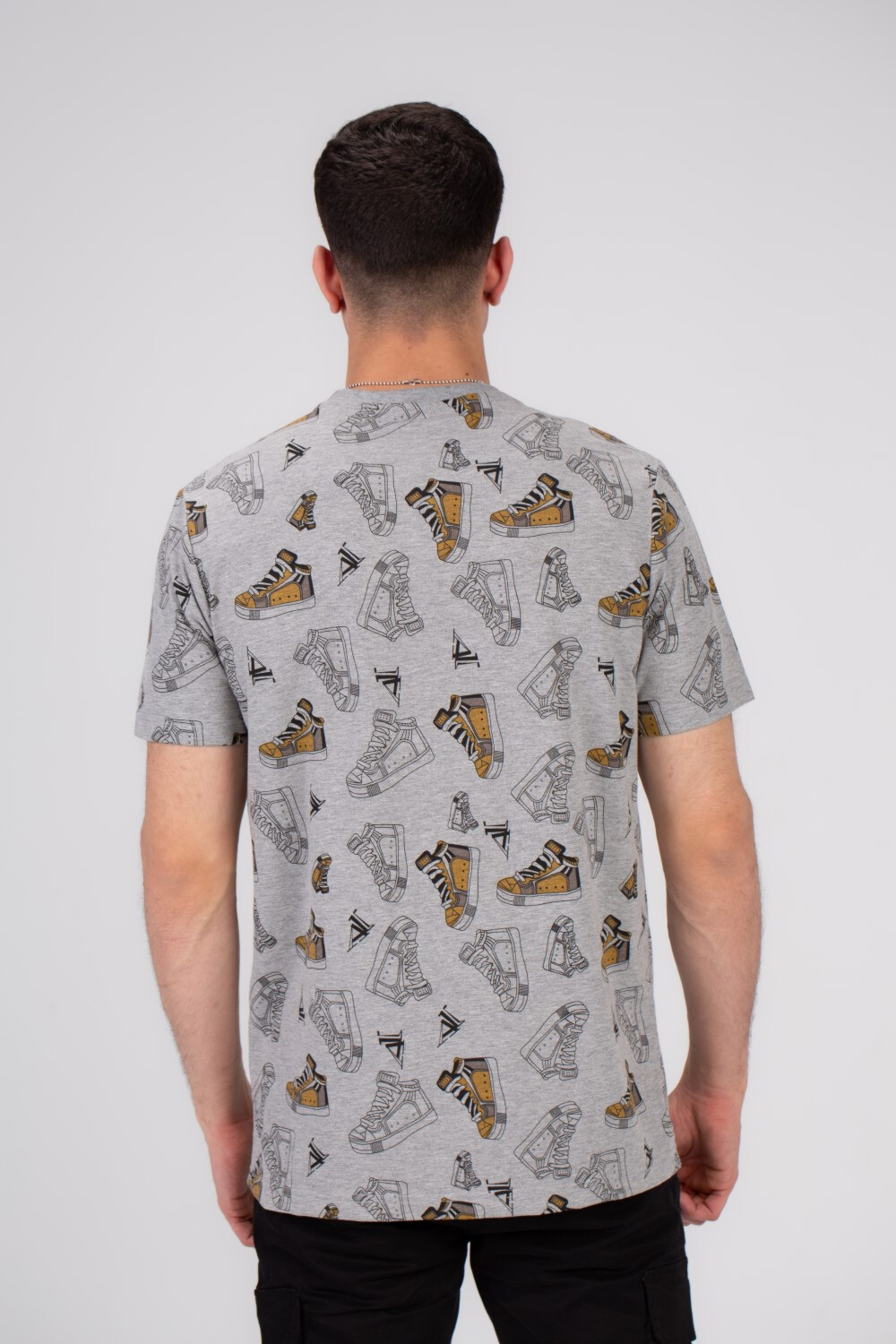 Men's Full Cover Printed Colorful Regular Fit Comfort Cotton Eye Catching Prints T-shirt Perfect For Everyday Wear