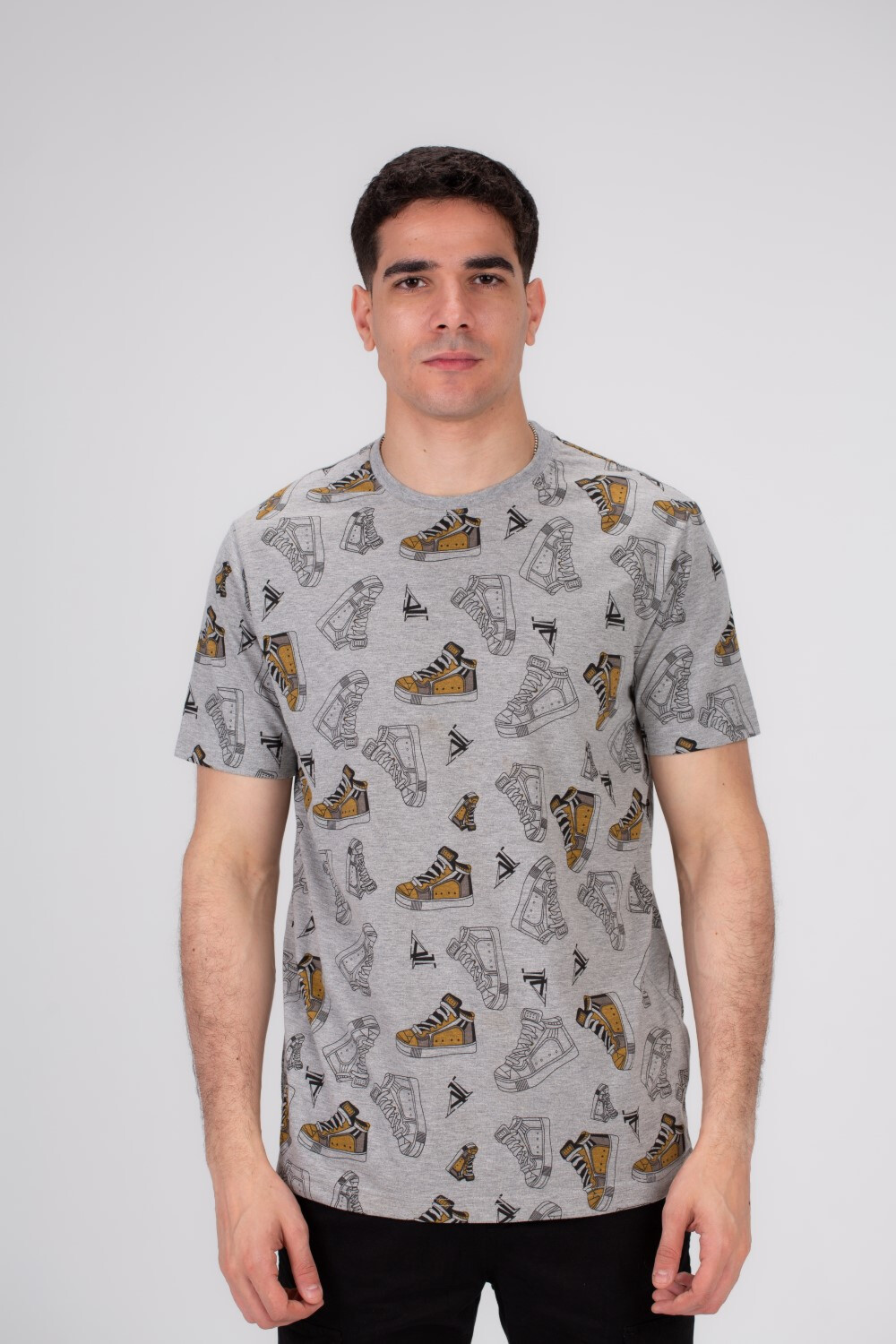 Men's Full Cover Printed Colorful Regular Fit Comfort Cotton Eye Catching Prints T-shirt Perfect For Everyday Wear