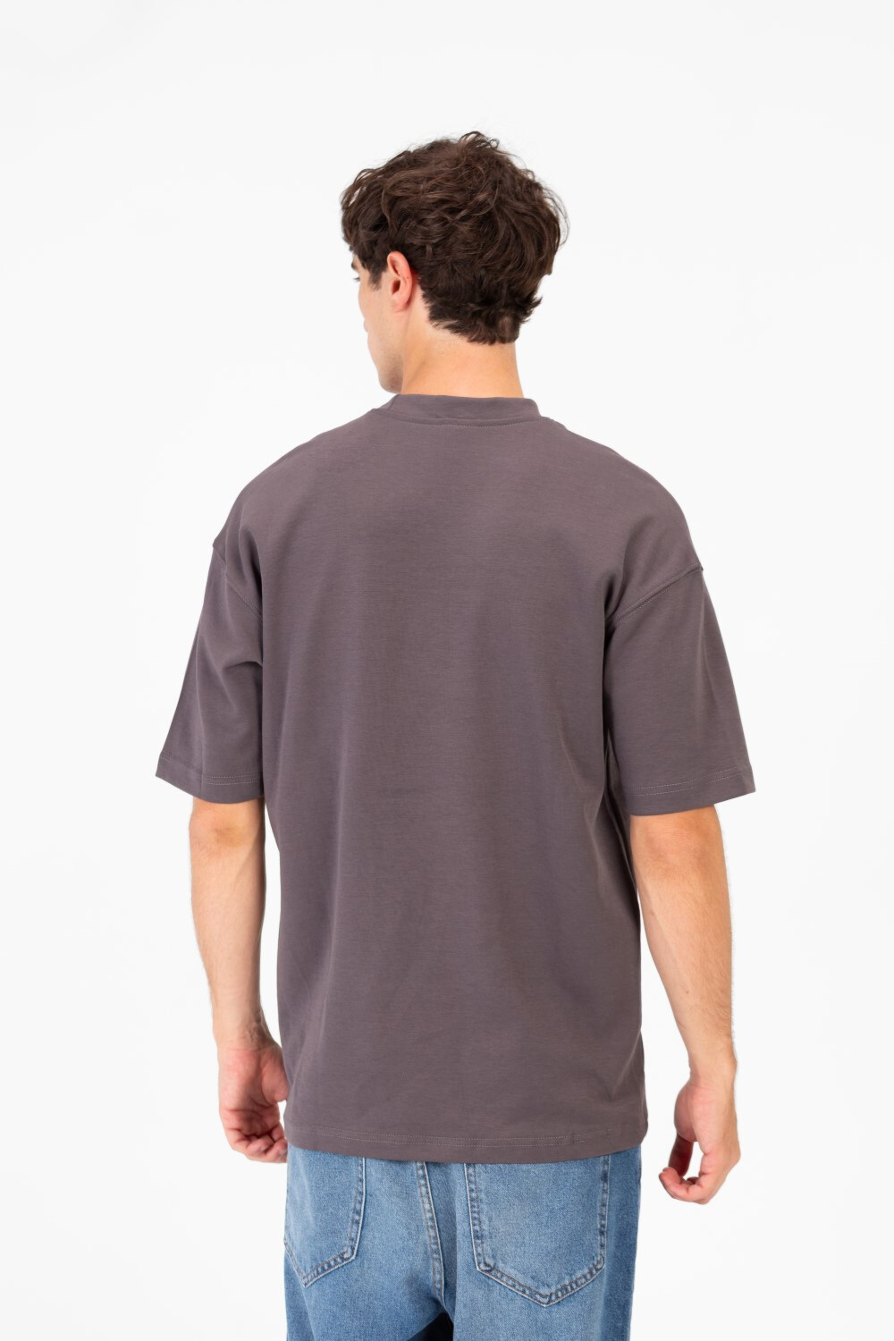 Men's Regular Fit Short Sleeves Round Neck T-Shirt With Raised Print