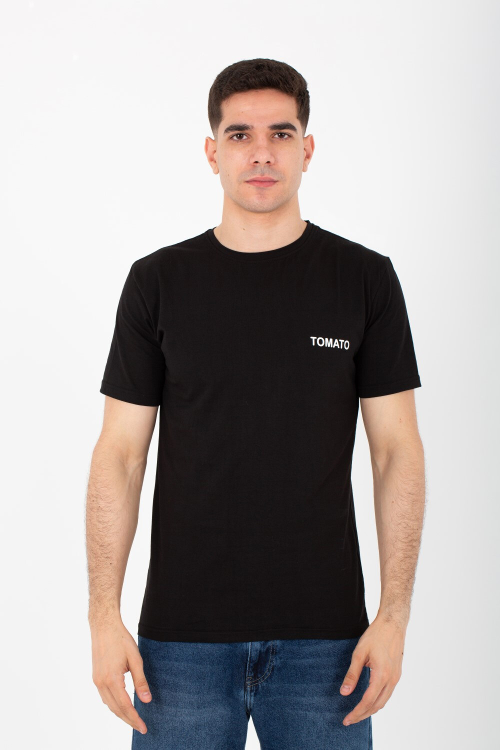 Mens Printed T-shirt With Single Lycra Material And Short Sleeves