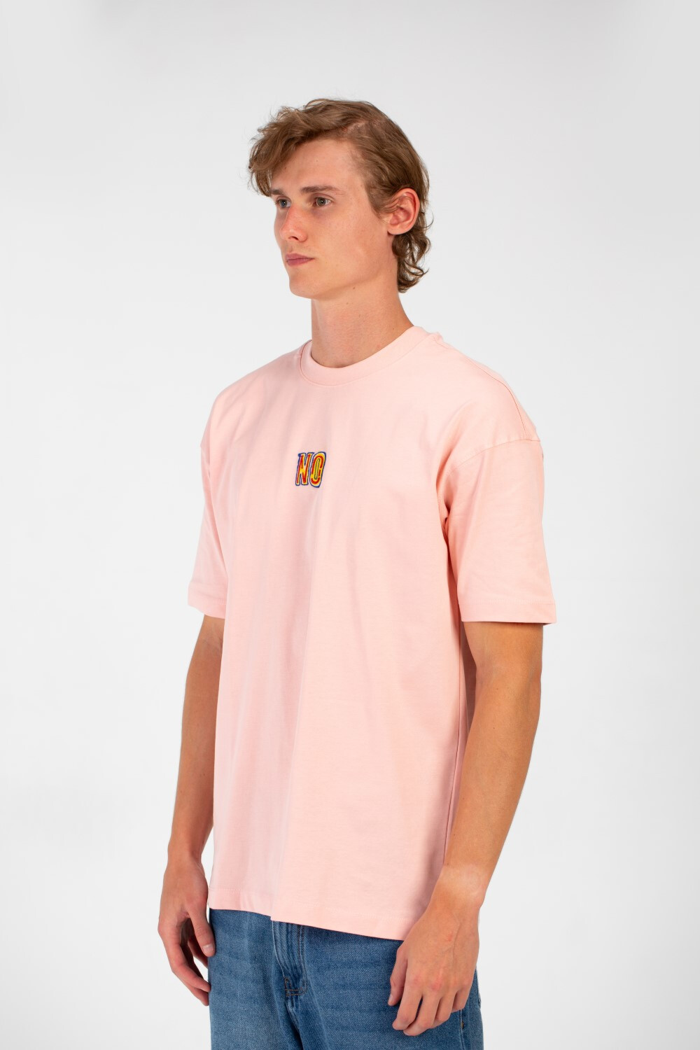 Men's No Print Regular Fit Short Sleeve Crew Neck T-Shirt