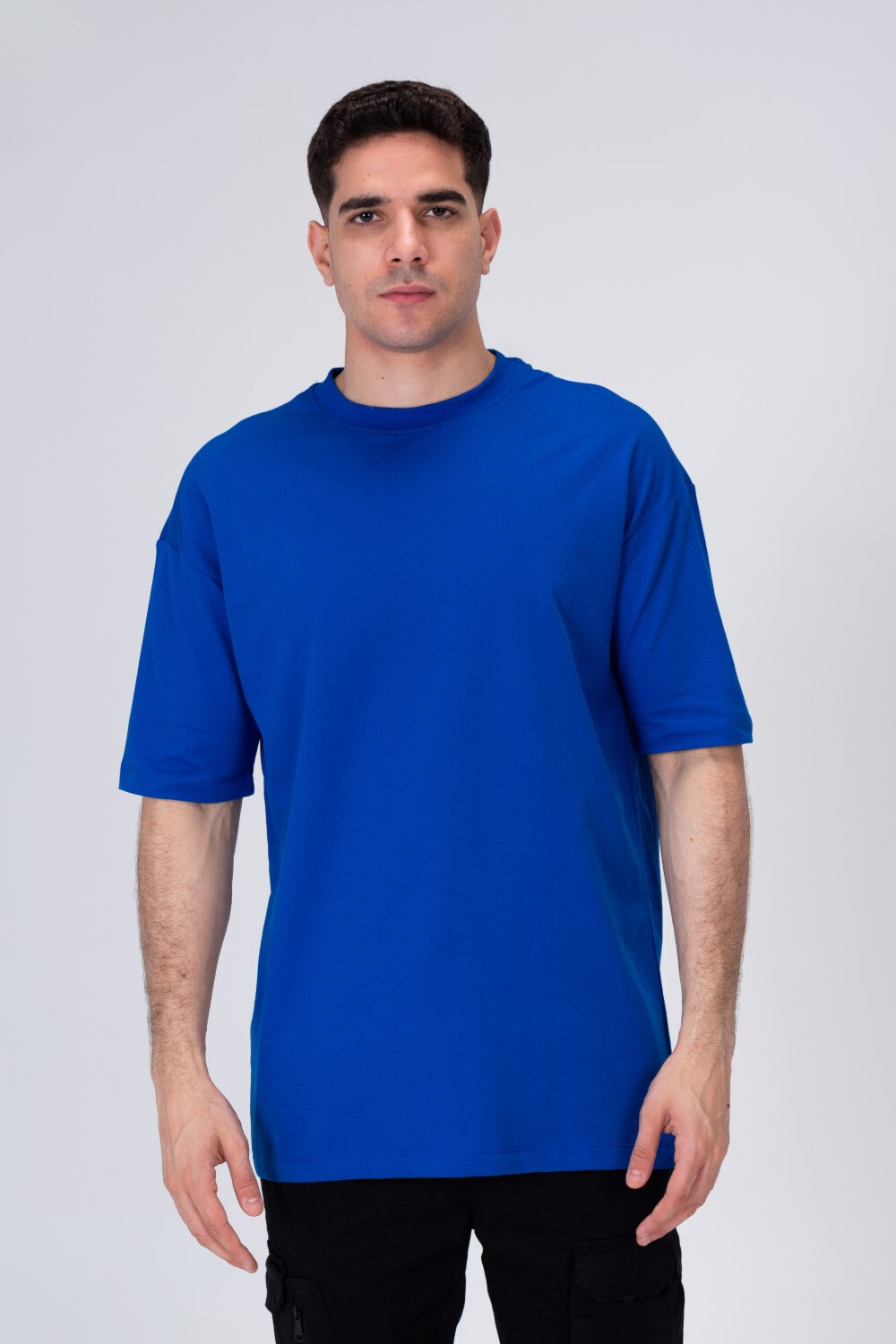 Mens Basic Plain Regular Fit T-shirt