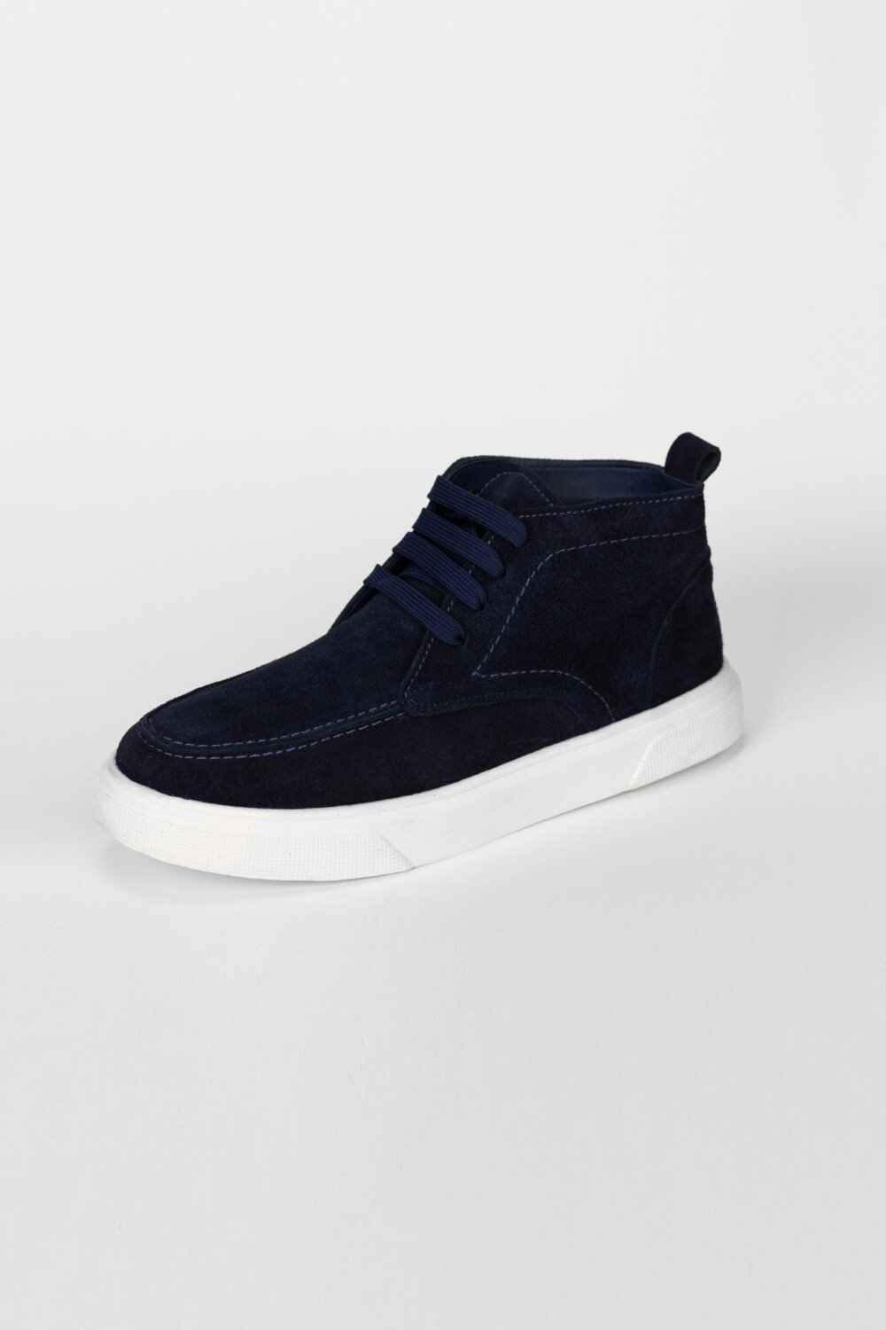 Men's Suede Lace Up Half Boot